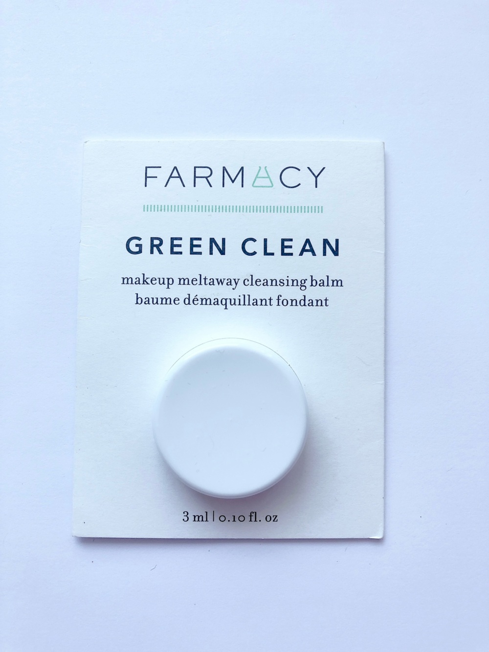 10/$10 Farmacy Green Clean Makeup Meltaway Cleansing Balm